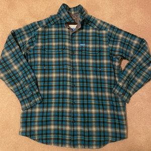 Plaid Columbia Button Up
